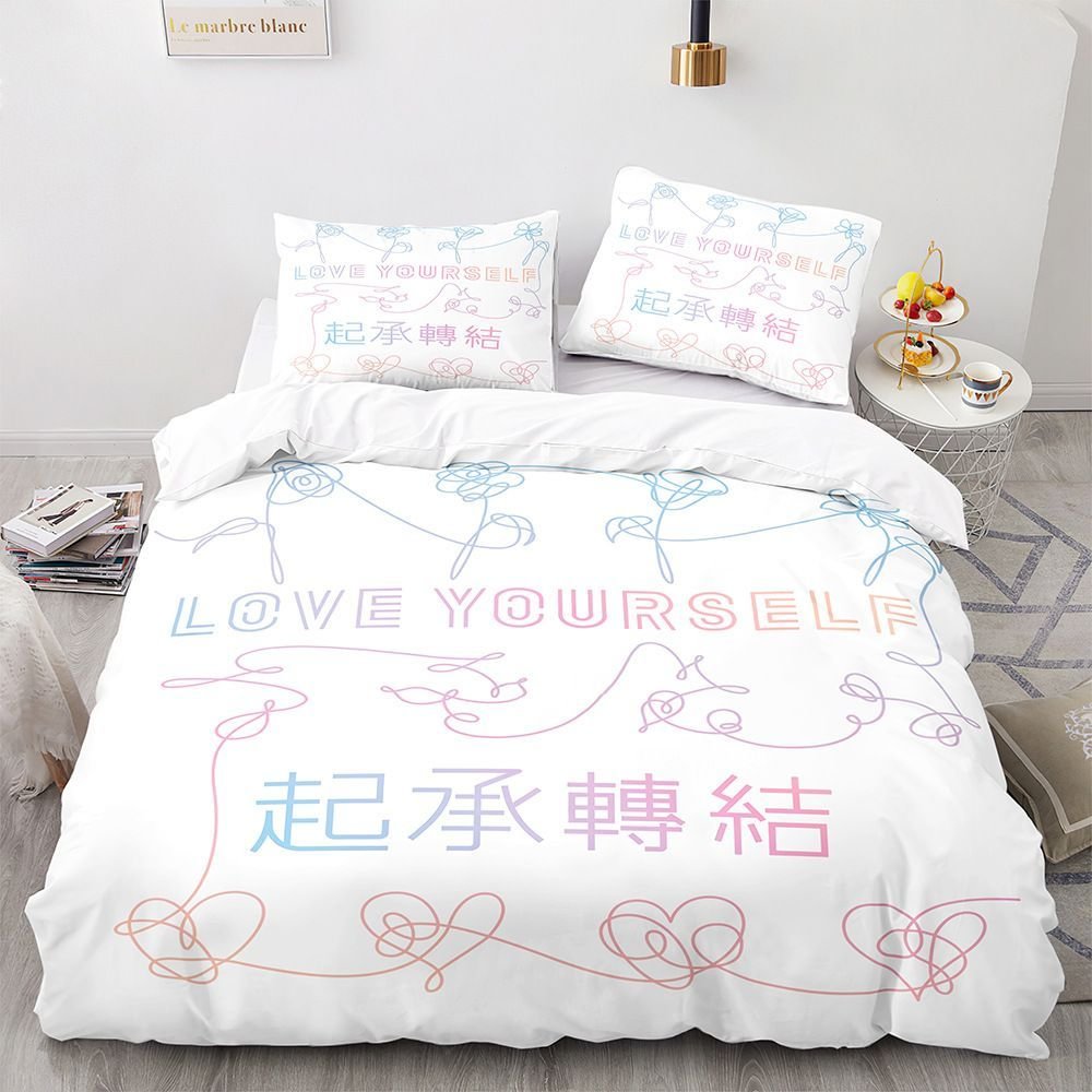방탄소년단 Love Yourself Bedding Sets