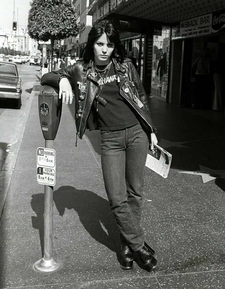 THE RUNAWAYS ?? JOAN JETT 8x10” Photo Poster painting ~ Hollywood Blvd