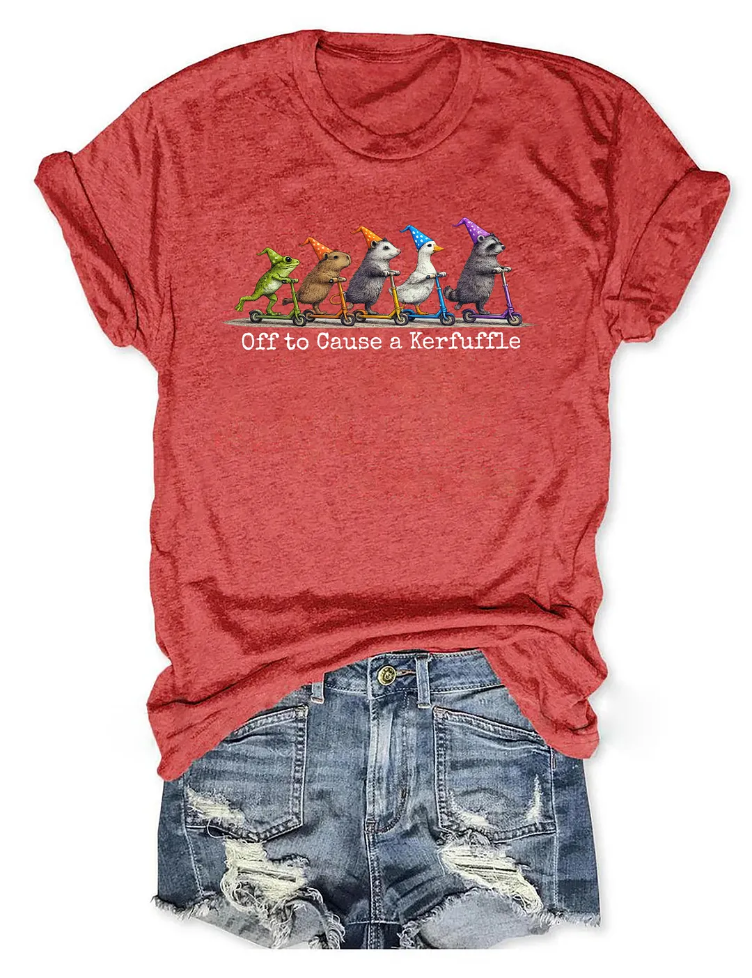 Off To Cause A Kerfuffle T-shirt