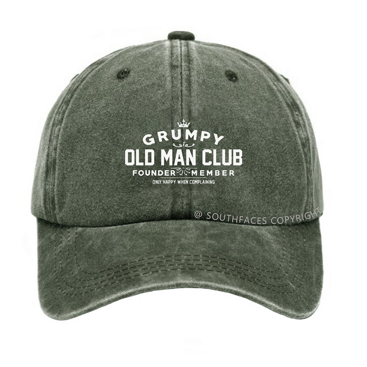 Grumpy Old Man Club Hat