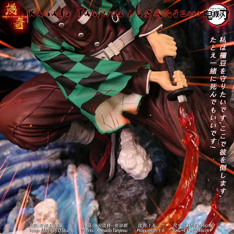 Demon Slayer: Kimetsu no Yaiba Micro Fiber Coaster Tanjiro Kamado Oni Taiji  Ver.
