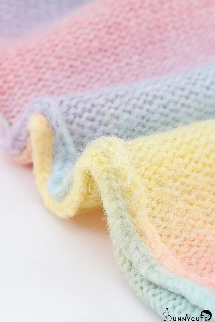 Pastel Tie-Dye Knitwear