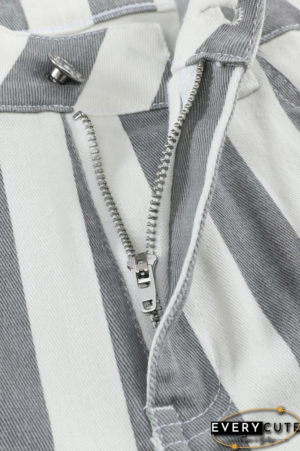 Stripe Star Embellished Western Flare Jeans