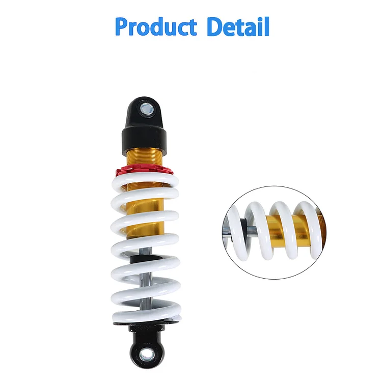 SEBLAFF 10.5in 270mm Rear Mono Shock Replacement for 110cc 125cc Coolster SDG SSR Dirt Pit Bike White