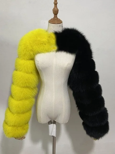plus size faux fur shawl