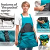 💖Mother's Day Hot Sale 49%OFF🌺Cross Back Gardening Apron With Deep Kangaroo Release Pockets