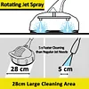 High Pressure Washer Rotary Brush Adapter Car Wash Round Brush for Karcher K1-K7