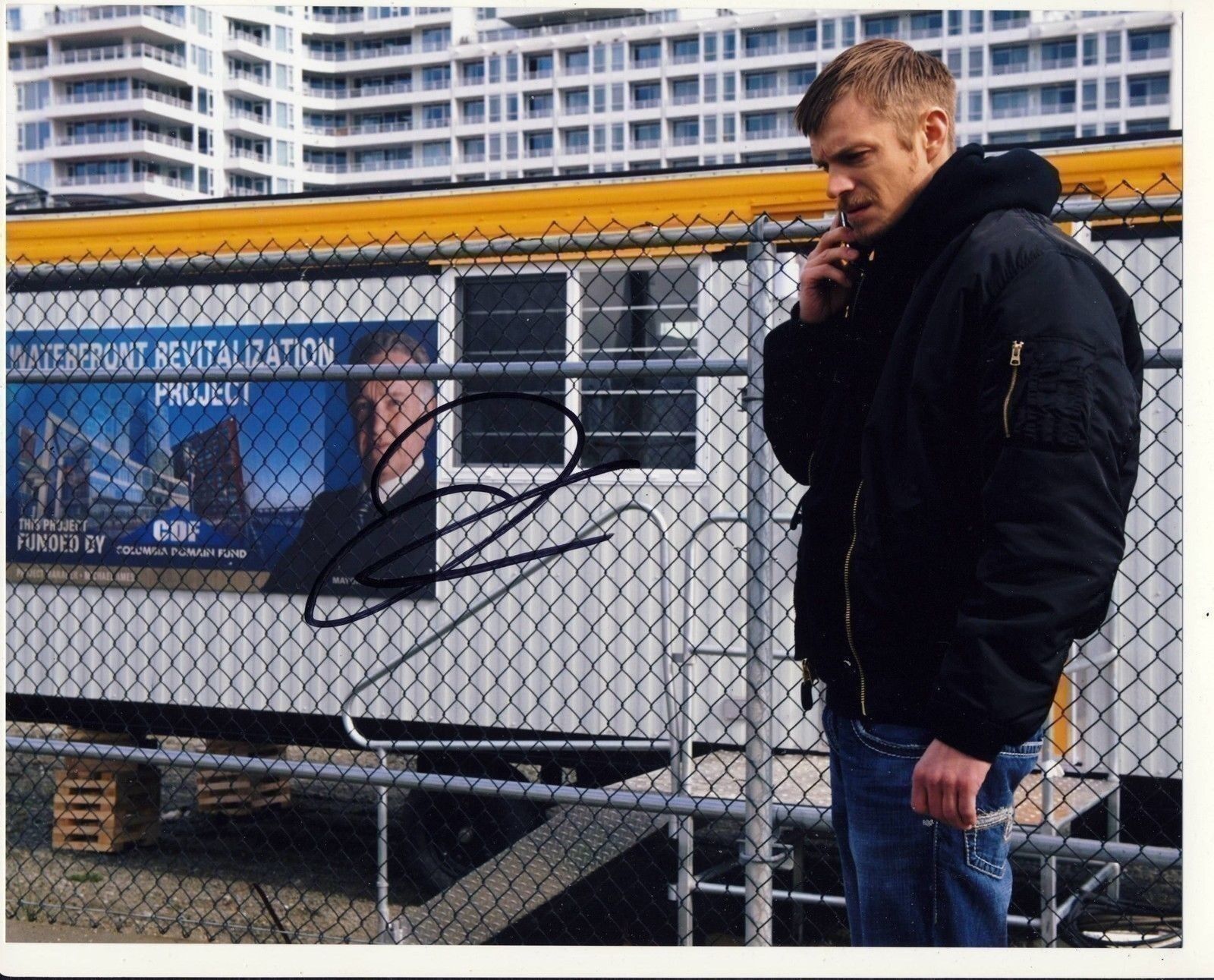 Joel Kinnaman Autograph THE KILLING Signed 8x10 Photo Poster painting AFTAL [4788]