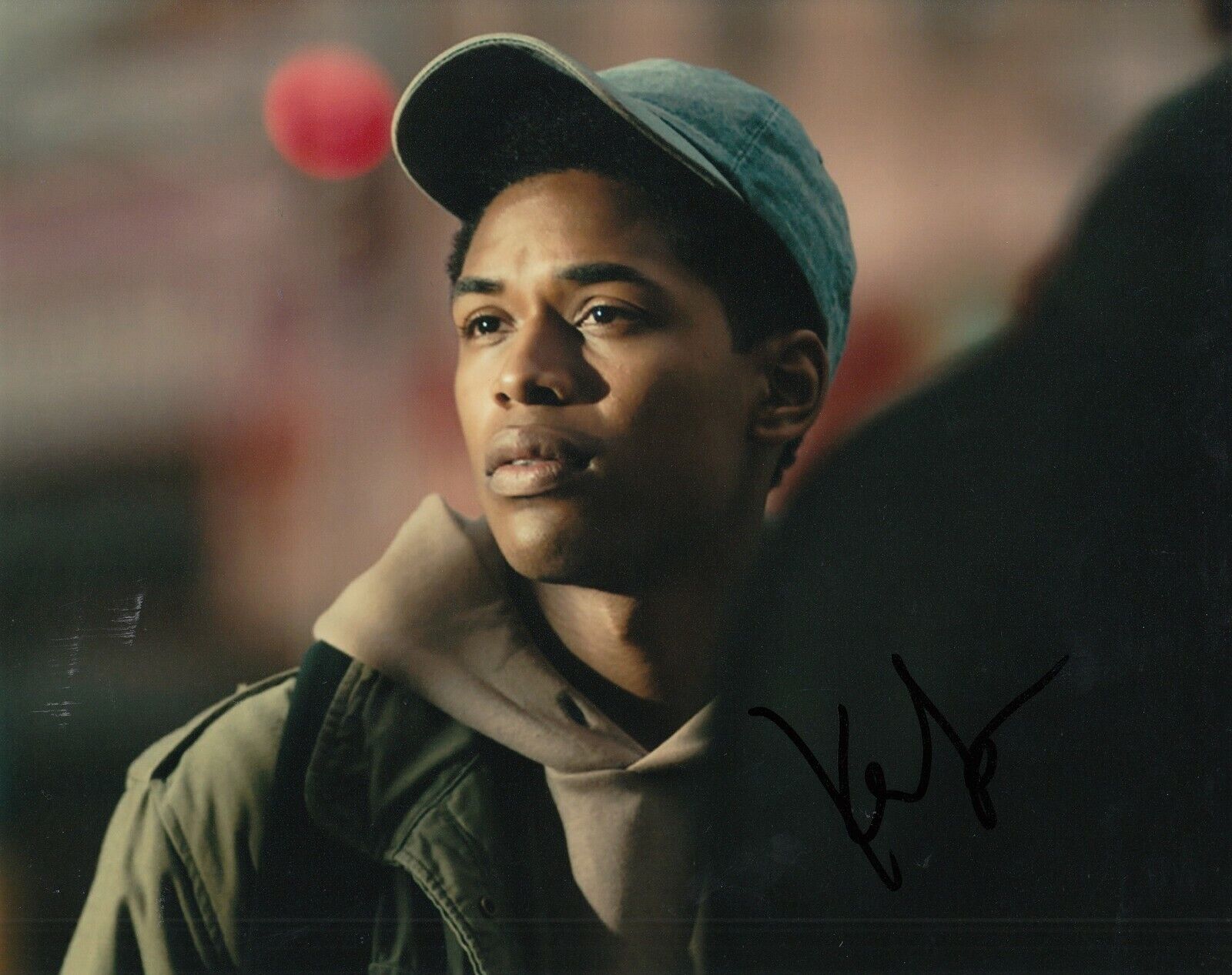 KELVIN HARRISON JR signed (ALL RISE) Movie 8x10 Photo Poster painting *Steve Harmon* W/COA #2