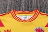 1990 Retro Colombia National Home Football Shirt 1:1 Thai Quality Kids Size love fball