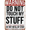 Warning - Vintage Metal Signs(12*16Inch) - Warning