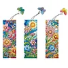3Pcs fleurs-bricolage marque-page