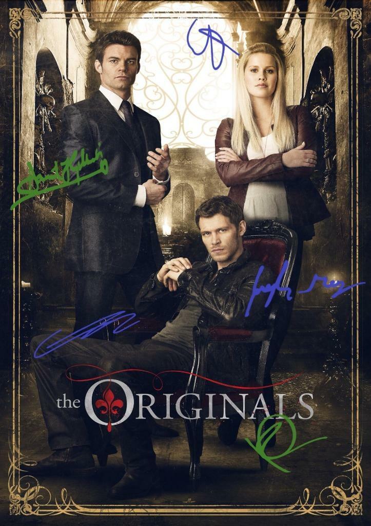 The Originals CAST X5 PP SIGNED 12 X 8