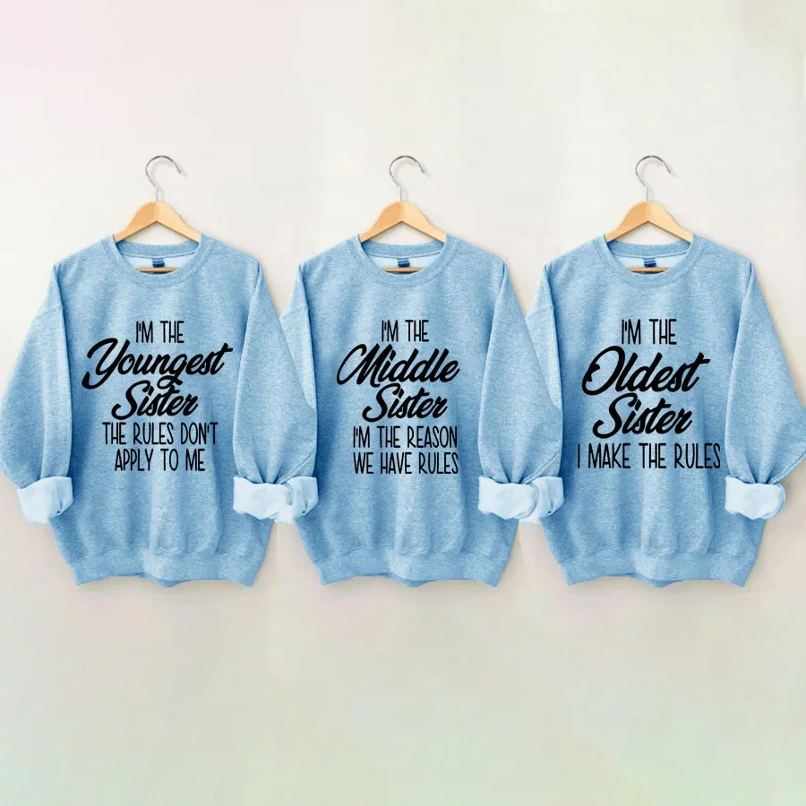 Oldest, Middle, And Youngest Sweatshirt
