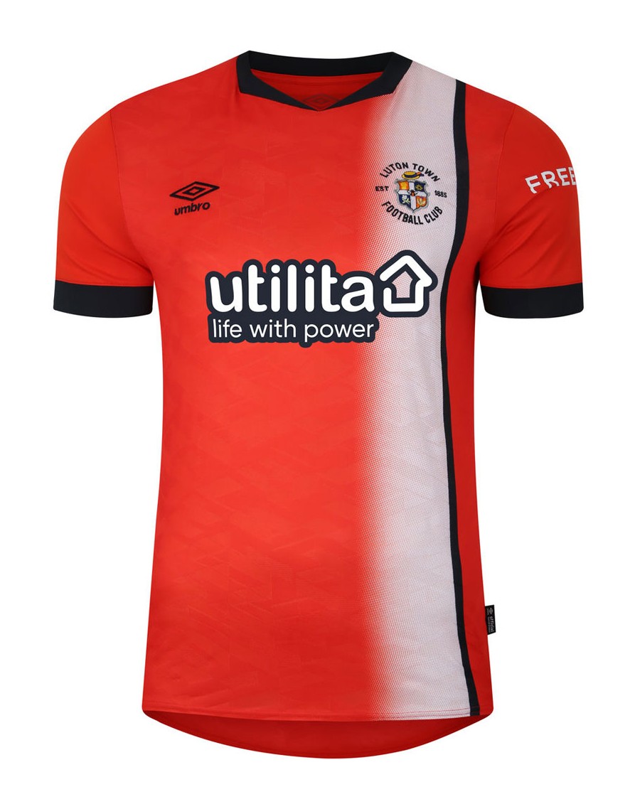 2023-2024 Luton Town Home Football Shirt 1:1 Thai Quality