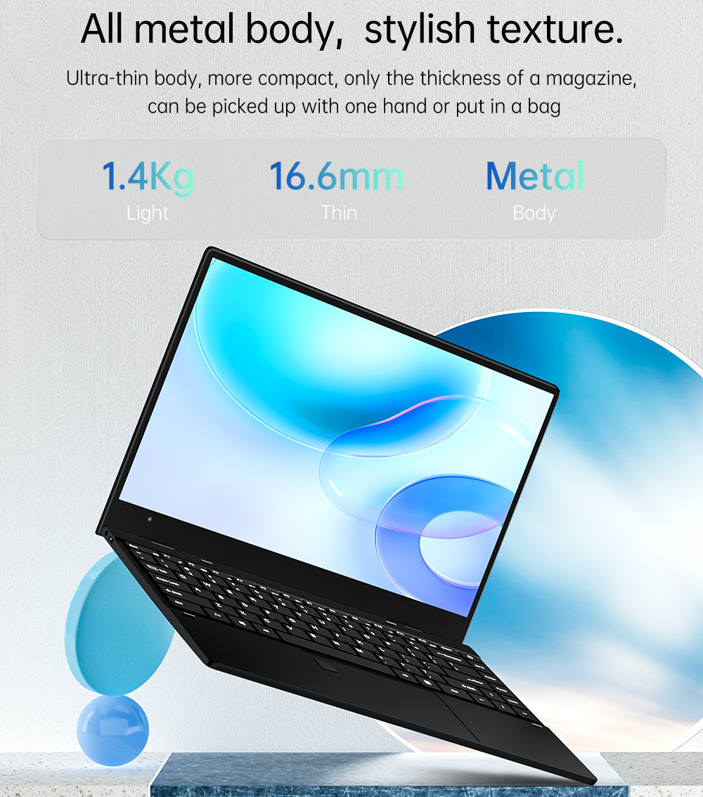 KUU Flexones 14.1 inch Black Flexible Laptop Intel i3-1115G4 Processor Up to 3.0GHz 8GB DDR4 RAM 521GB SSD PCIe 14