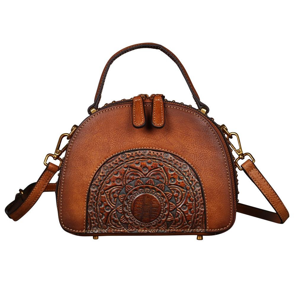 Vintage classic totem printed bag