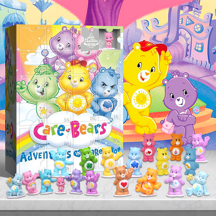 Care Bear Advent Calendar -- The One With 24 Little Doors