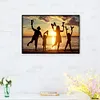 Diamond Painting -DIY Round Drill Sunset Family