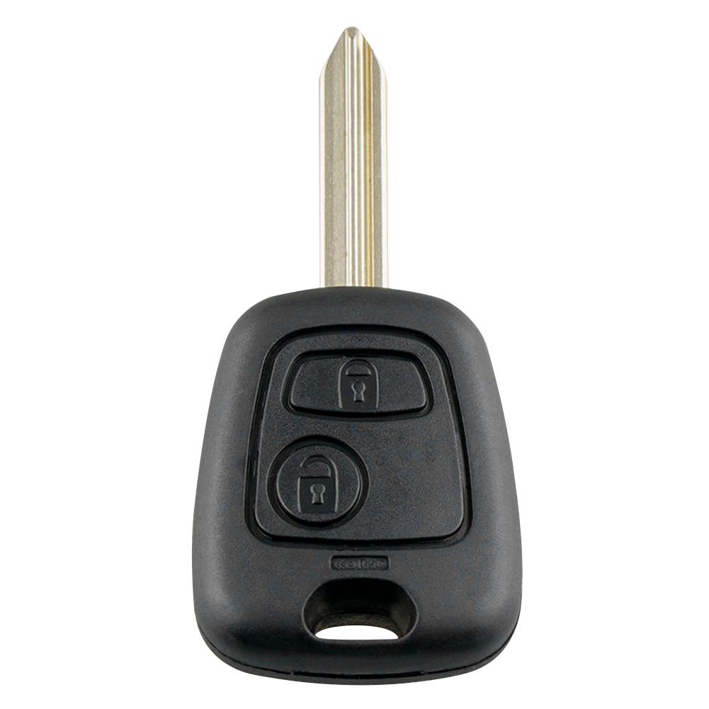 

2 Buttons Remote Car Key Fob Case Blank Key Shell for Citroen Saxo Berlingo, 501 Original