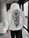 Totem Pattern Hoodie by Inlyline