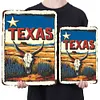 TEXAS - Metal Tin Signs(8*12Inch/12*16Inch)
