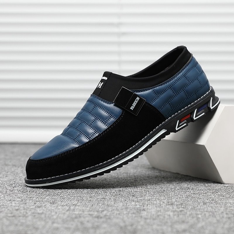 2022 New Plus Size Men's Shoes - British Style Korean Business Casual Leather Shoes