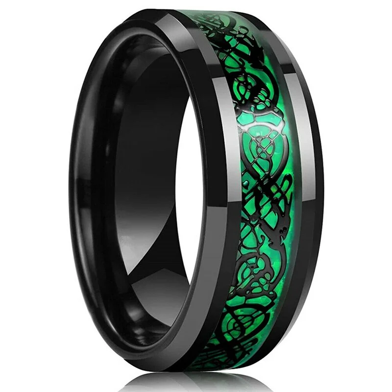 'Green Grass' Rings