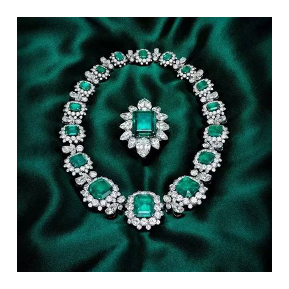 

30*30CM - Round Drill Diamond Painting - Jewelry, 501 Original