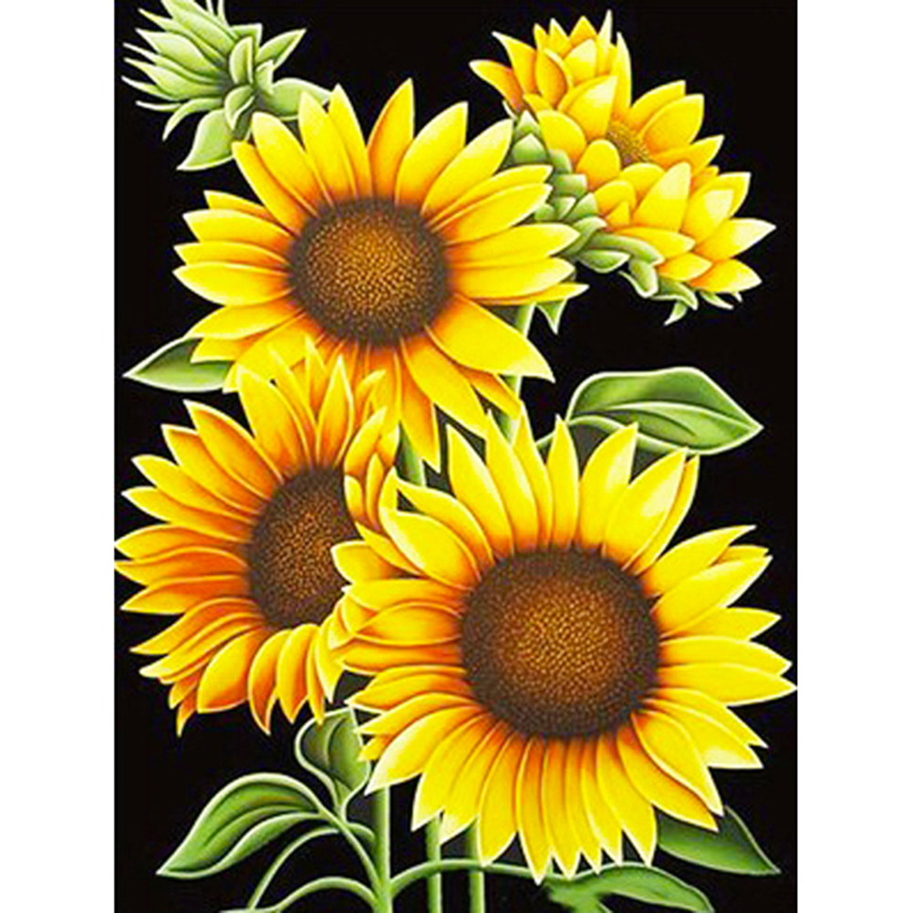 

(Multi-Size) Sunflower - Round/Square Drill Diamond Painting - 30*40CM, Square diamond, 501 Original