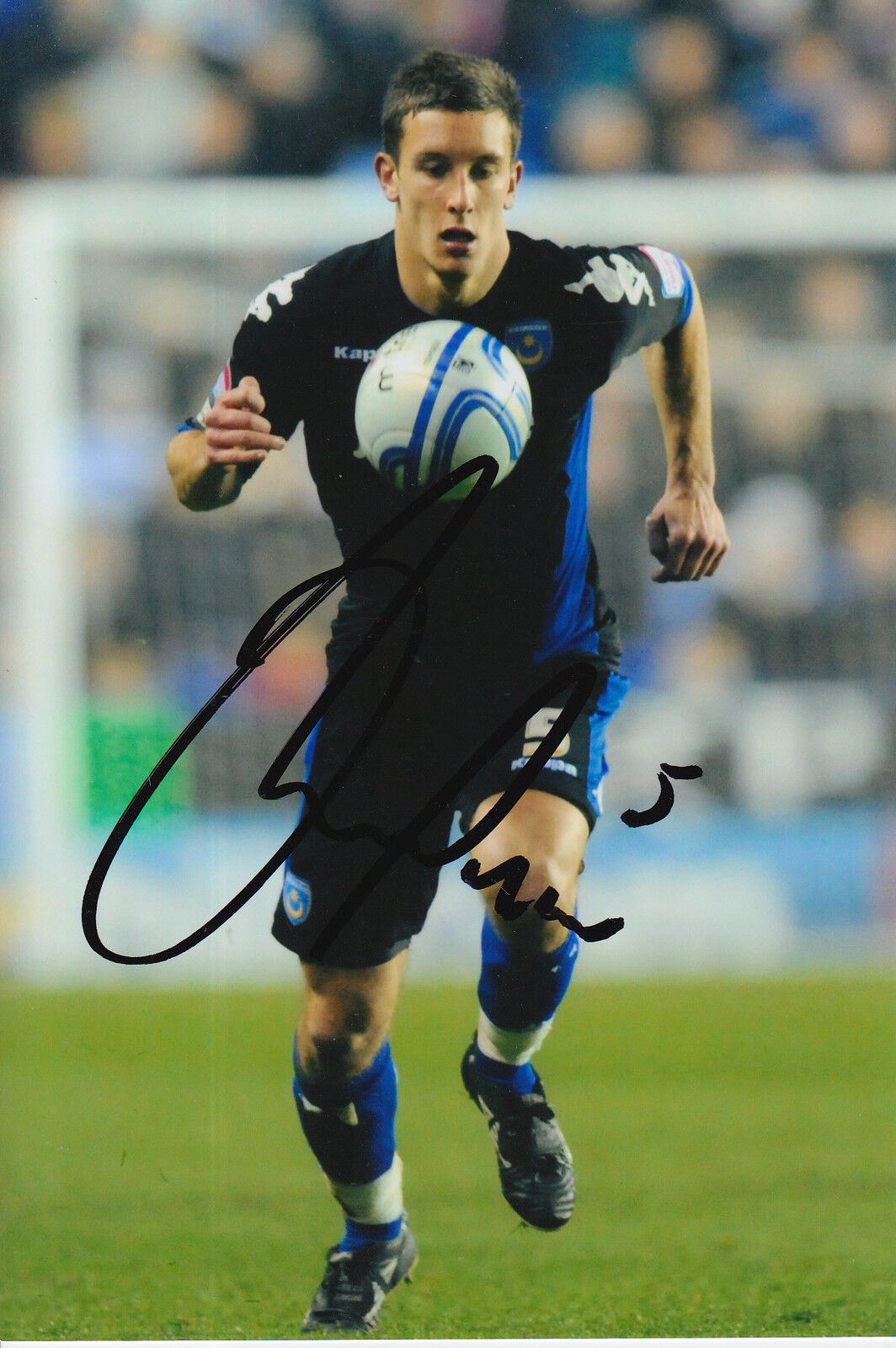 PORTSMOUTH HAND SIGNED JASON PEARCE 6X4 Photo Poster painting.