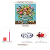 Framed Sunflower Blue Vase -  DIY Button Art Painting Kit for Creativity DIY Pearl Dot Crafts for Gift Home Wall Decor 30*30CM