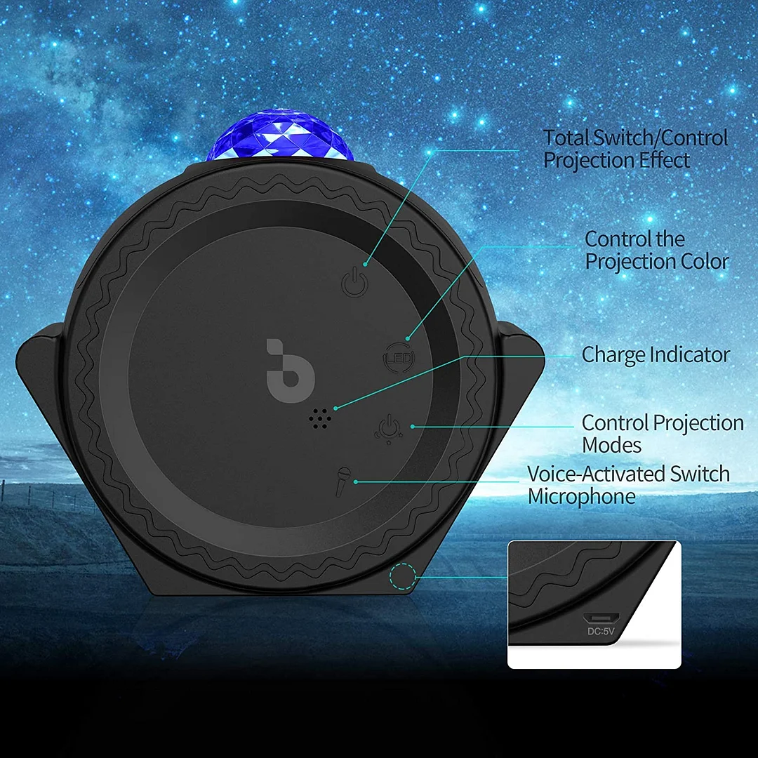 Galaxy Projector 2.0(wifi remote control)