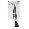 Small Craft Scissors with Tassel Mini Thread Snips Spring Loaded Design for Cross Stitch Embroidery Needlework Accessories