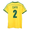 Vintage Soccer Jersey CAFU #2 Brazil Home 1998