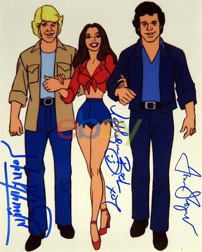 THE DUKES OF HAZZARD Signed Autograph 8x10 Photo Poster painting by 3 Catherine Bach, Bo, Luke r