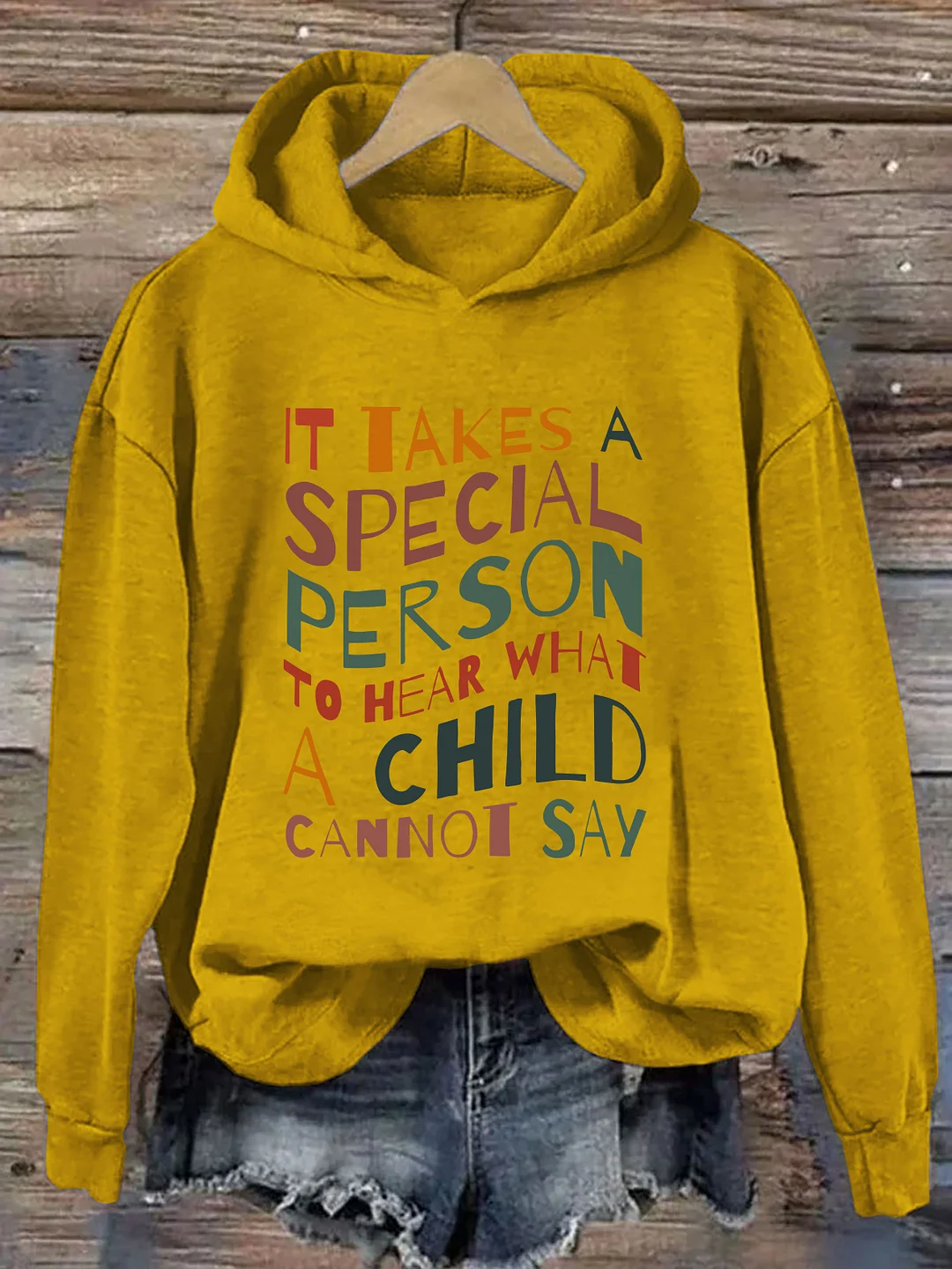 It Takes A Special Person To Hear What A Child Cannot Say Hoodie