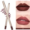 BIVANFE Lip Liner Cruelty Free Vegan Private Label Cosmetics Makeup Dark Brown Matte Waterproof Creamy Lipliner