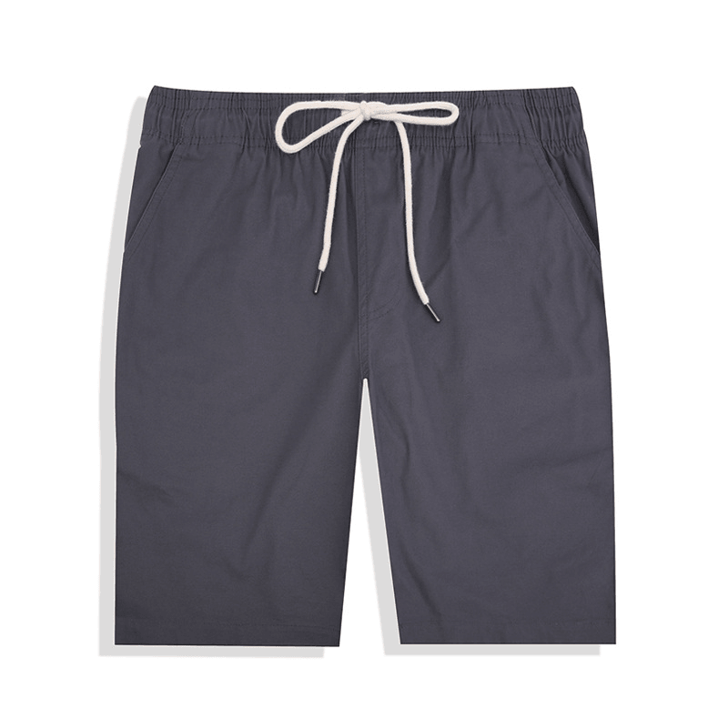 Mens Summer Overalls Stretch Five Point Casual Cotton Shorts Pants
