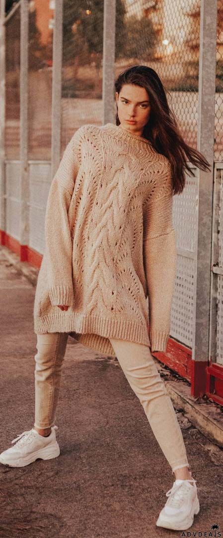Oversized Cozy up Knit Sweater