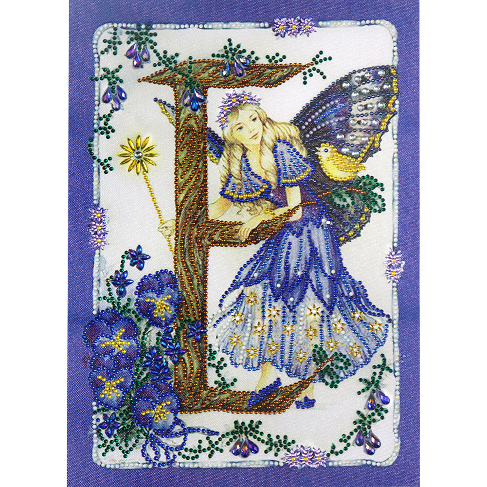 

30*40CM - Special Shaped Diamond Painting - Fairy E, 501 Original