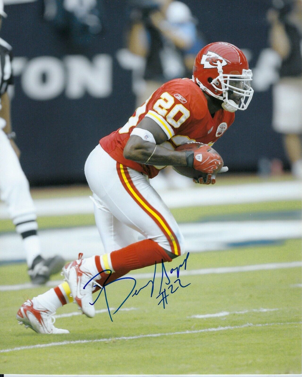 GFA Kansas City Chiefs * BENNY SAPP * Signed 8x10 Photo Poster painting COA