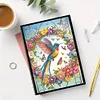 (US Local)Special Shaped Hummingbird 5D DIY Diamond Painting Notebook for Adults Beginners