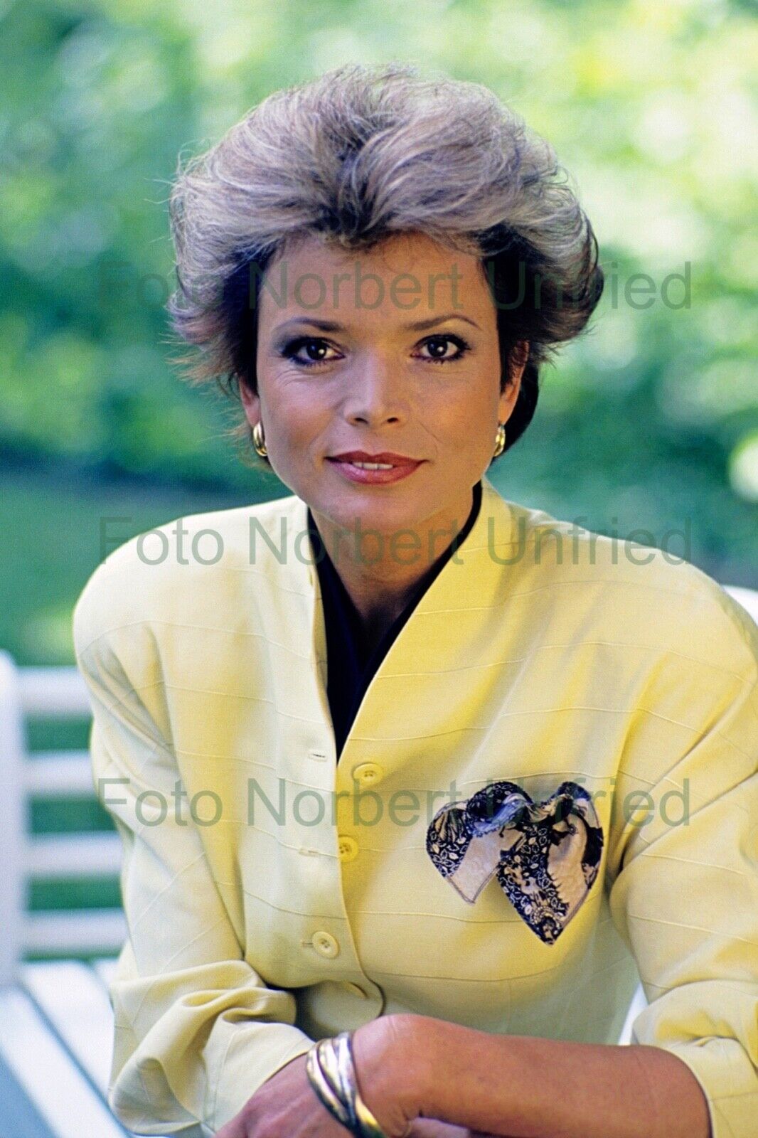 Uschi Glas 10 X 15 CM Photo Poster painting Sans Autographe (Star-54