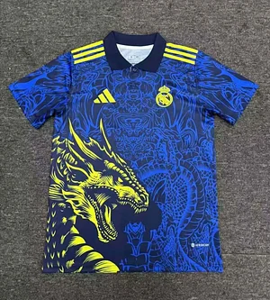 2025/2026 Real Madrid Special Edition Blue Football Shirt1:1 Thai Quality