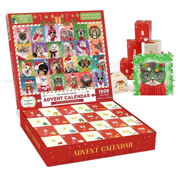 🎄Christmas Advent Calendar Jigsaw Puzzle 🧩