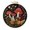 4 Set Mushroom Series- Embroidery Kits