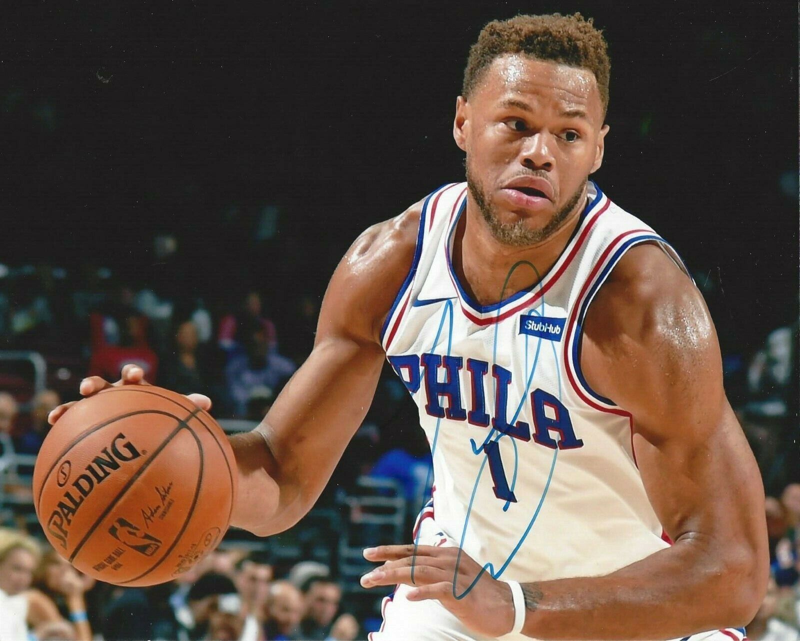 Justin Anderson Autographed 8x10 Philadelphia 76ers#S1240