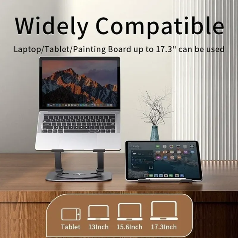 Saker 360° Rotating Laptop Stand