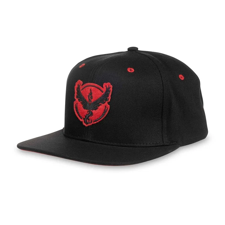 Team Valor Pokémon GO Teams Flat-Brim Hat (One Size-Adult)